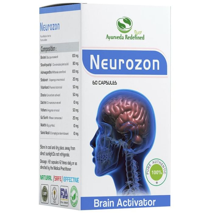 Ayurveda Redefined Neurozon Capsule - Classic Derma