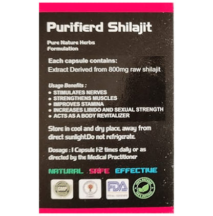 Ayurveda Redefined Purified Himalayan Shilajit Caps
