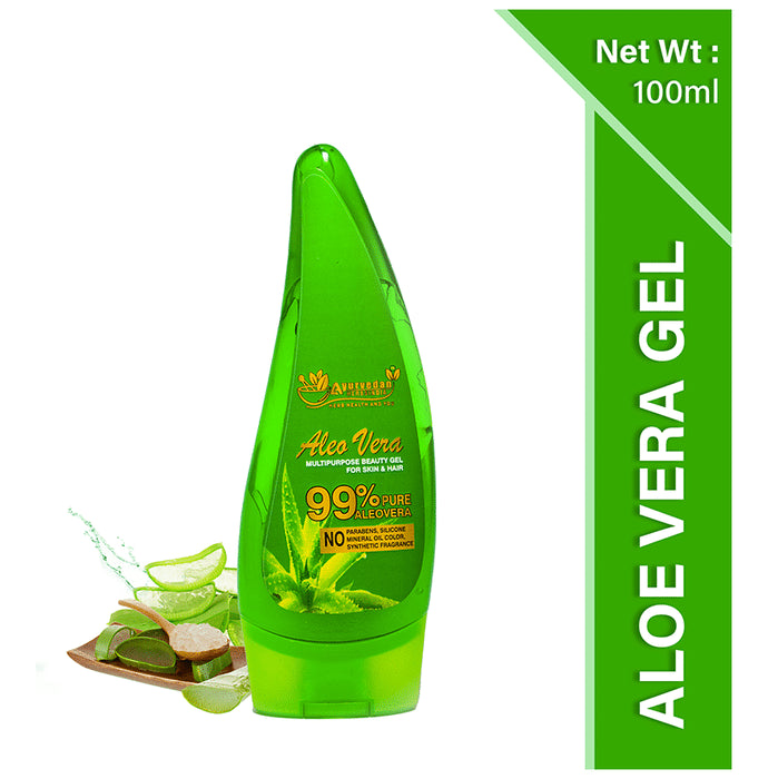 Ayurvedan Herbs India Aloe Vera Multipurpose Beauty Gel