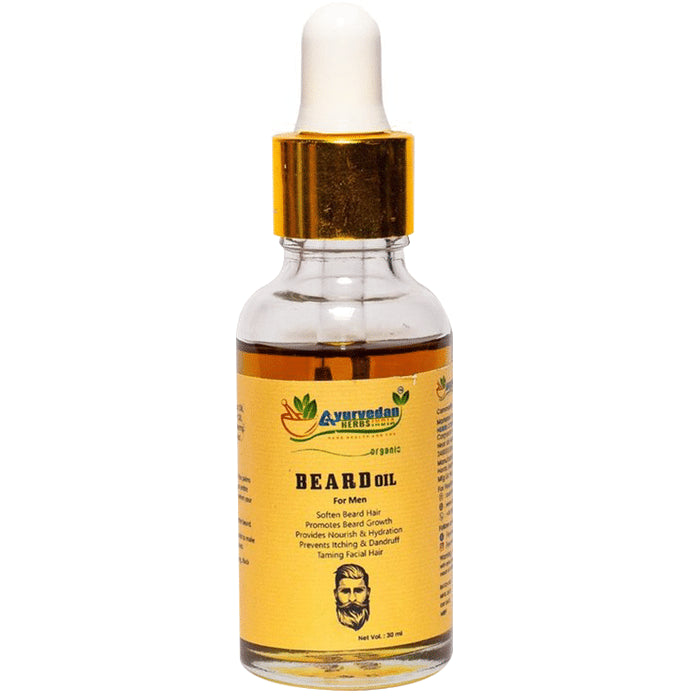 Ayurvedan Herbs India Beard Growth Oil - Classic Derma