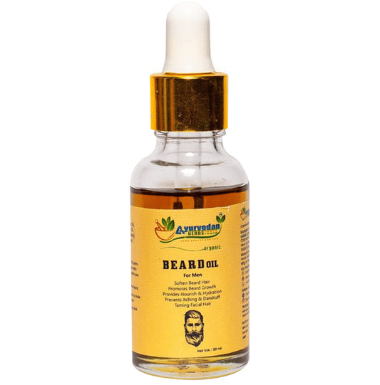Ayurvedan Herbs India Beard Growth Oil - Classic Derma