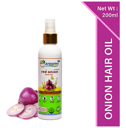 Ayurvedan Herbs India Red Onion Oil