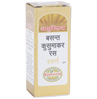 Ayurvedant Basant Kusumakar Ras with Gold Tablet