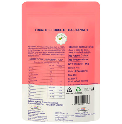 Ayurvedant Hiamlayan Pink Salt