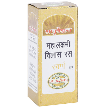 Ayurvedant Maha Laxmi Vilas Ras with Gold Tablet - Classic Derma