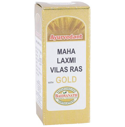 Ayurvedant Maha Laxmi Vilas Ras with Gold Tablet