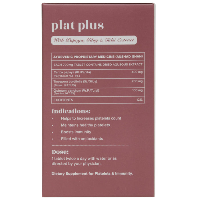 Ayurvedant Plat Plus Tablet