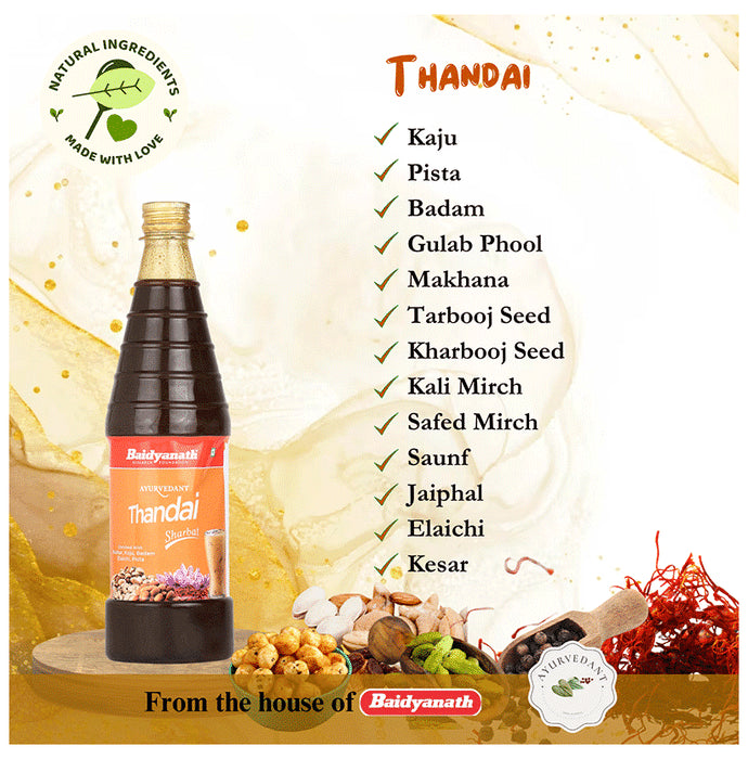 Ayurvedant Pure & Natural Thandai Sharbat