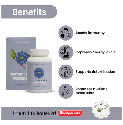 Ayurvedant Spirulina Plus Tablet