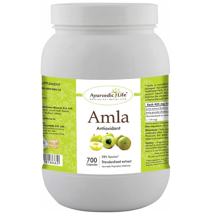 Ayurvedic Life Amla Capsule - Classic Derma