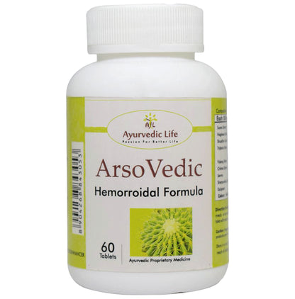 Ayurvedic Life Arso Vedic Hemorroidal Formula Tablet - Classic Derma