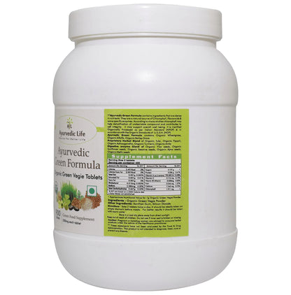 Ayurvedic Life Ayurvedic Green Formula Vegie Tablet