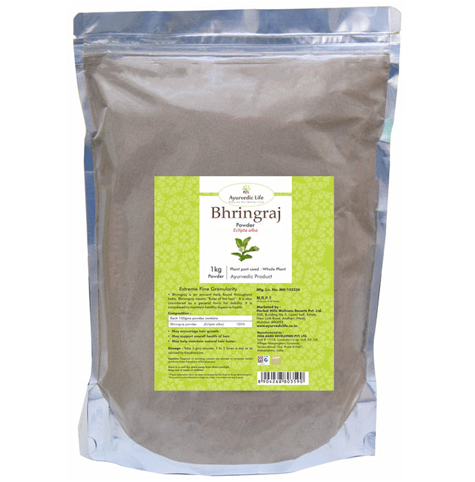 Ayurvedic Life Bhringraj Powder - Classic Derma