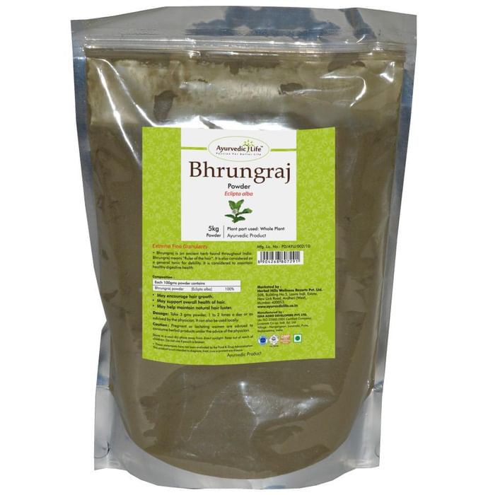 Ayurvedic Life Bhringraj Powder - Classic Derma