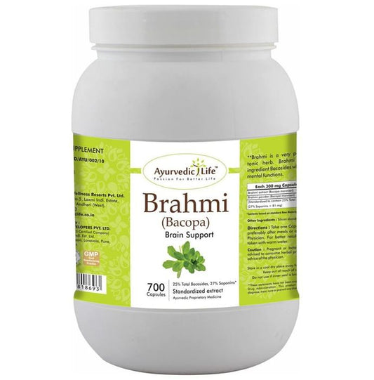 Ayurvedic Life Brahmi Capsule - Classic Derma