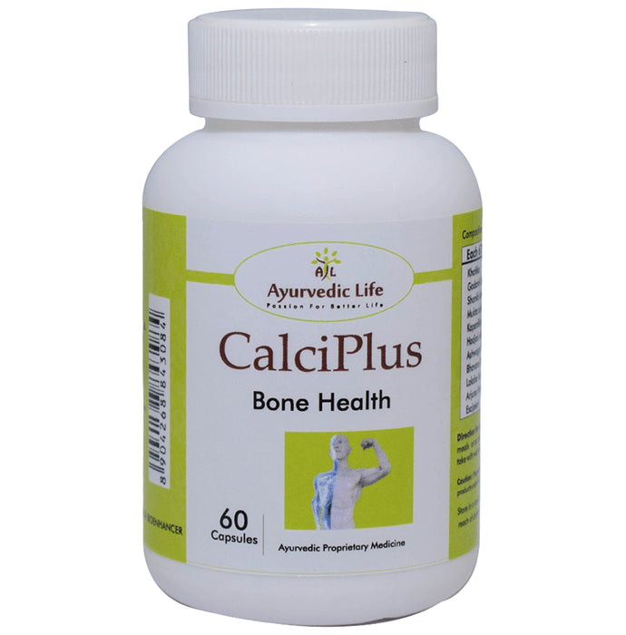 Ayurvedic Life Calciplus Bone Health Capsule - Classic Derma
