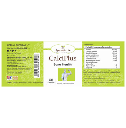 Ayurvedic Life Calciplus Bone Health Capsule