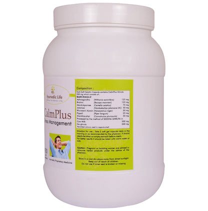 Ayurvedic Life Calm Plus Stress Management Capsule
