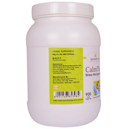 Ayurvedic Life Calm Plus Stress Management Capsule
