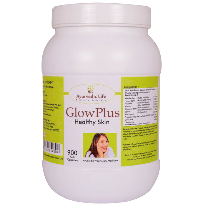 Ayurvedic Life Capsule Glow Plus Healthy Skin - Classic Derma