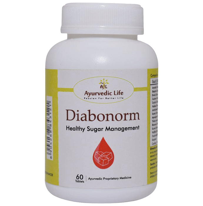 Ayurvedic Life Diabonorm Healthy Sugar Management Tablet - Classic Derma