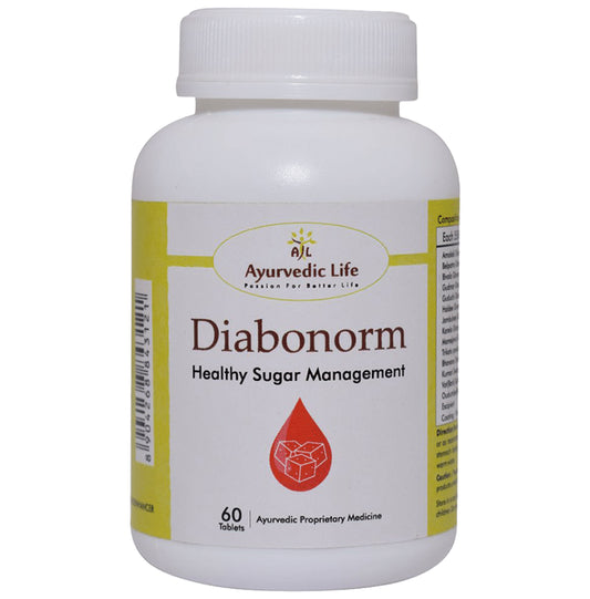 Ayurvedic Life Diabonorm Healthy Sugar Management Tablet - Classic Derma