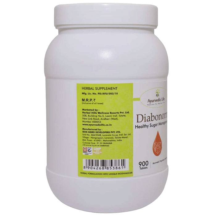 Ayurvedic Life Diabonorm Heathy Sugar Management Tablet