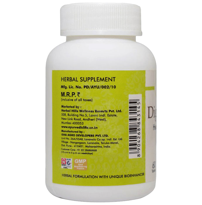 Ayurvedic Life Digesherbo Healthy Digestion Tablet