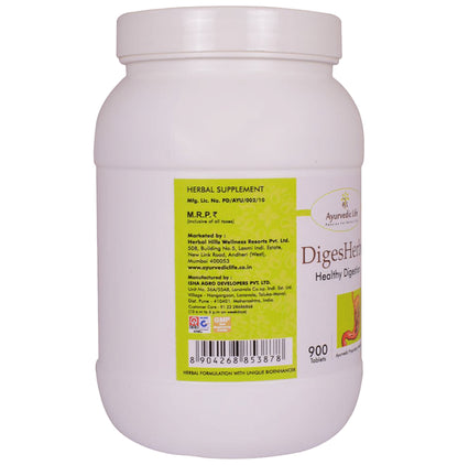 Ayurvedic Life Digesherbo Healthy Digestion Tablet