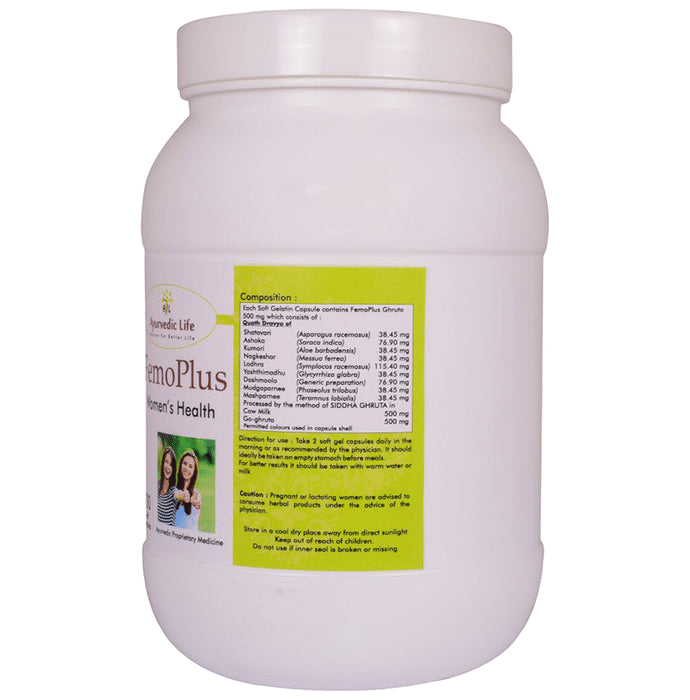 Ayurvedic Life Femoplus Women's Health Capsule