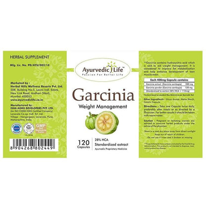 Ayurvedic Life Garcinia Capsule