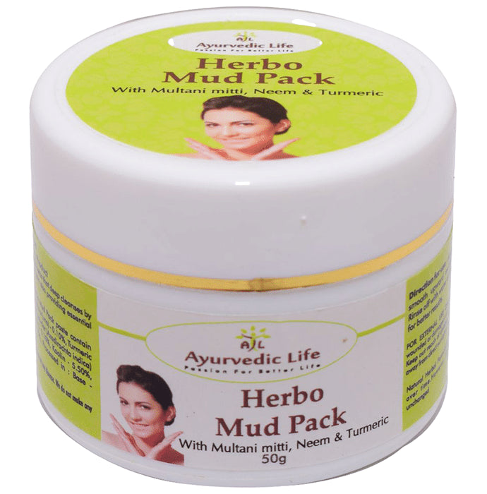 Ayurvedic Life Herbo Mud Pack - Classic Derma