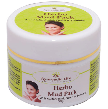Ayurvedic Life Herbo Mud Pack - Classic Derma