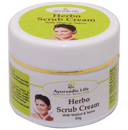 Ayurvedic Life Herbo Scrub Cream - Classic Derma