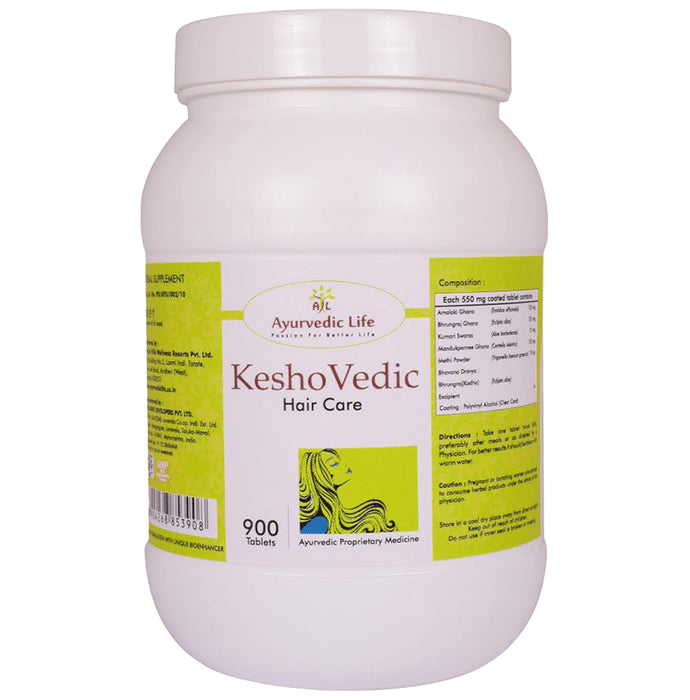 Ayurvedic Life Kesho Vedic Hair Care Tablet - Classic Derma