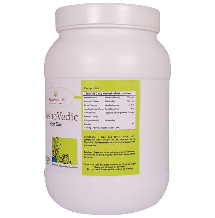 Ayurvedic Life Kesho Vedic Hair Care Tablet