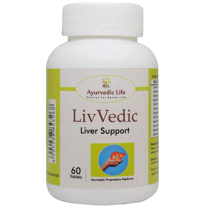 Ayurvedic Life Liv Vedic Liver Support Tablet - Classic Derma
