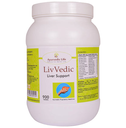 Ayurvedic Life Liv Vedic Liver Support Tablet - Classic Derma