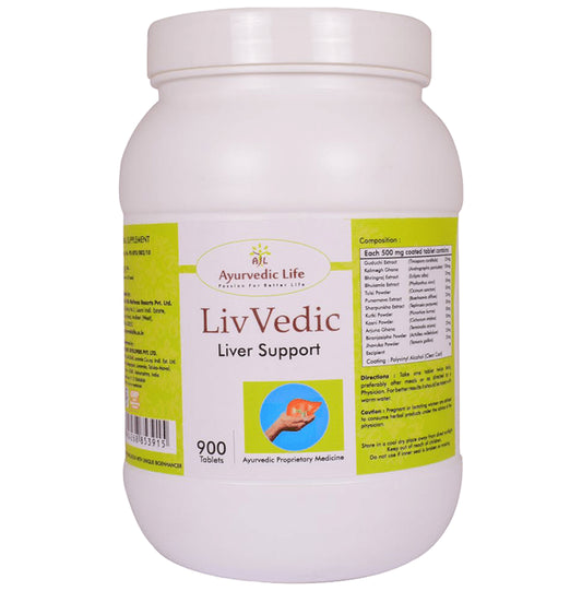Ayurvedic Life Liv Vedic Liver Support Tablet - Classic Derma