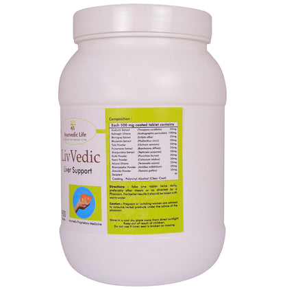 Ayurvedic Life Liv Vedic Liver Support Tablet