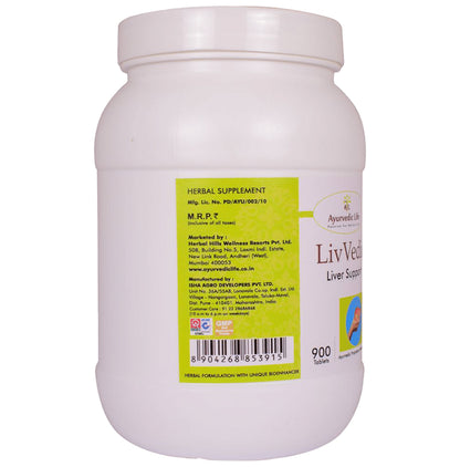 Ayurvedic Life Liv Vedic Liver Support Tablet