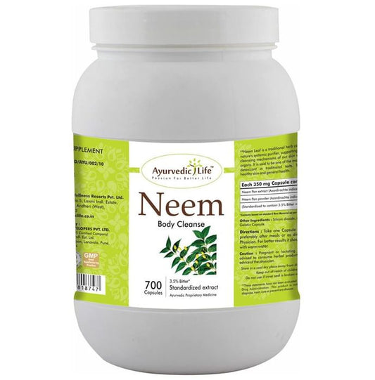 Ayurvedic Life Neem Capsule - Classic Derma