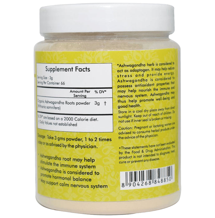 Ayurvedic Life Organic Ashwagandha Withania Somnifera Powder