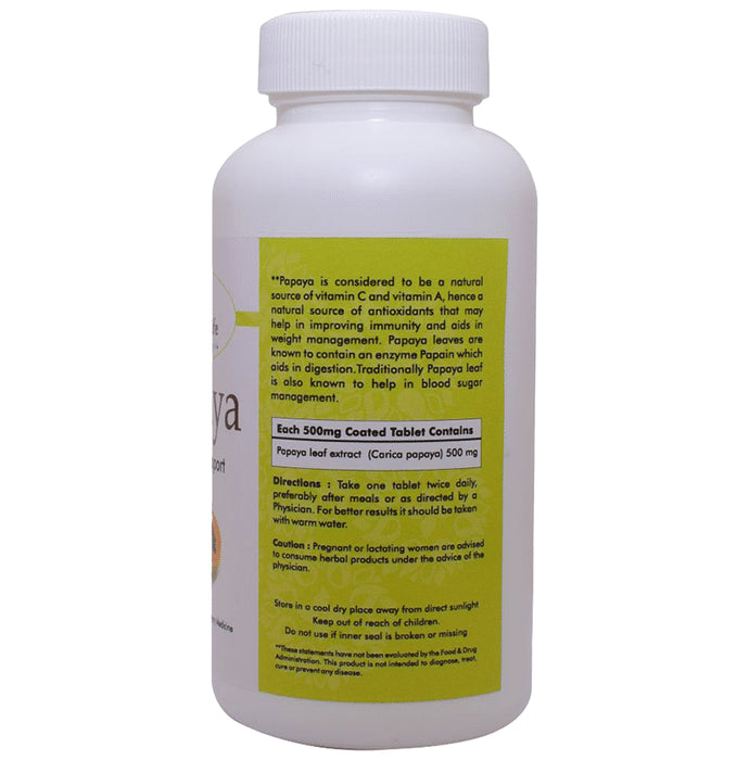 Ayurvedic Life Papaya Immunity Support Tablet