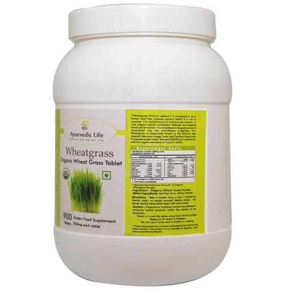 Ayurvedic Life Wheatgrass 500mg Tablet