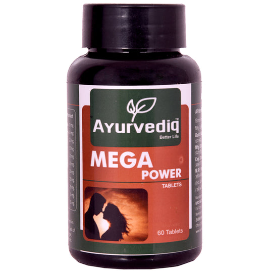Ayurvediq Better Life Mega Power Tablet for Men’s Health Supp strength Booster Stamina and Vitality - Classic Derma