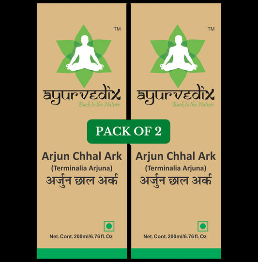 Ayurvedix Arjun Chhal Ark (200ml Each) - Classic Derma
