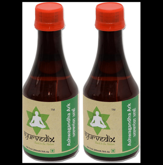 Ayurvedix Ashwagandha Ark(200ml Each) - Classic Derma