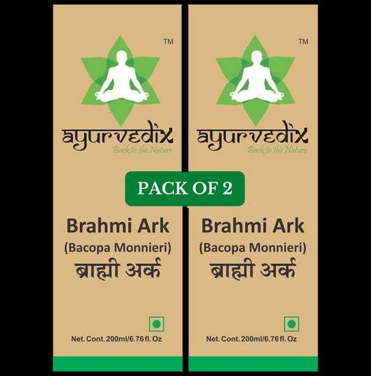 Ayurvedix Brahmi Ark (200ml Each) - Classic Derma