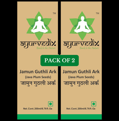 Ayurvedix Jamun Guthli Ark (200ml Each) - Classic Derma